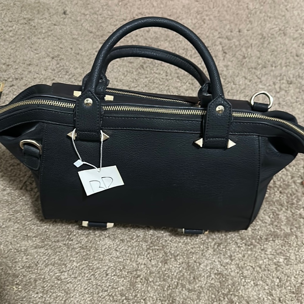 Nordstorm exclusive satchel bag in black